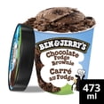 thumbnail image 1 of Ben & Jerry's Crème Glacée au Chocolat aux Brownies au Fudge 473 ml, 1 of 7