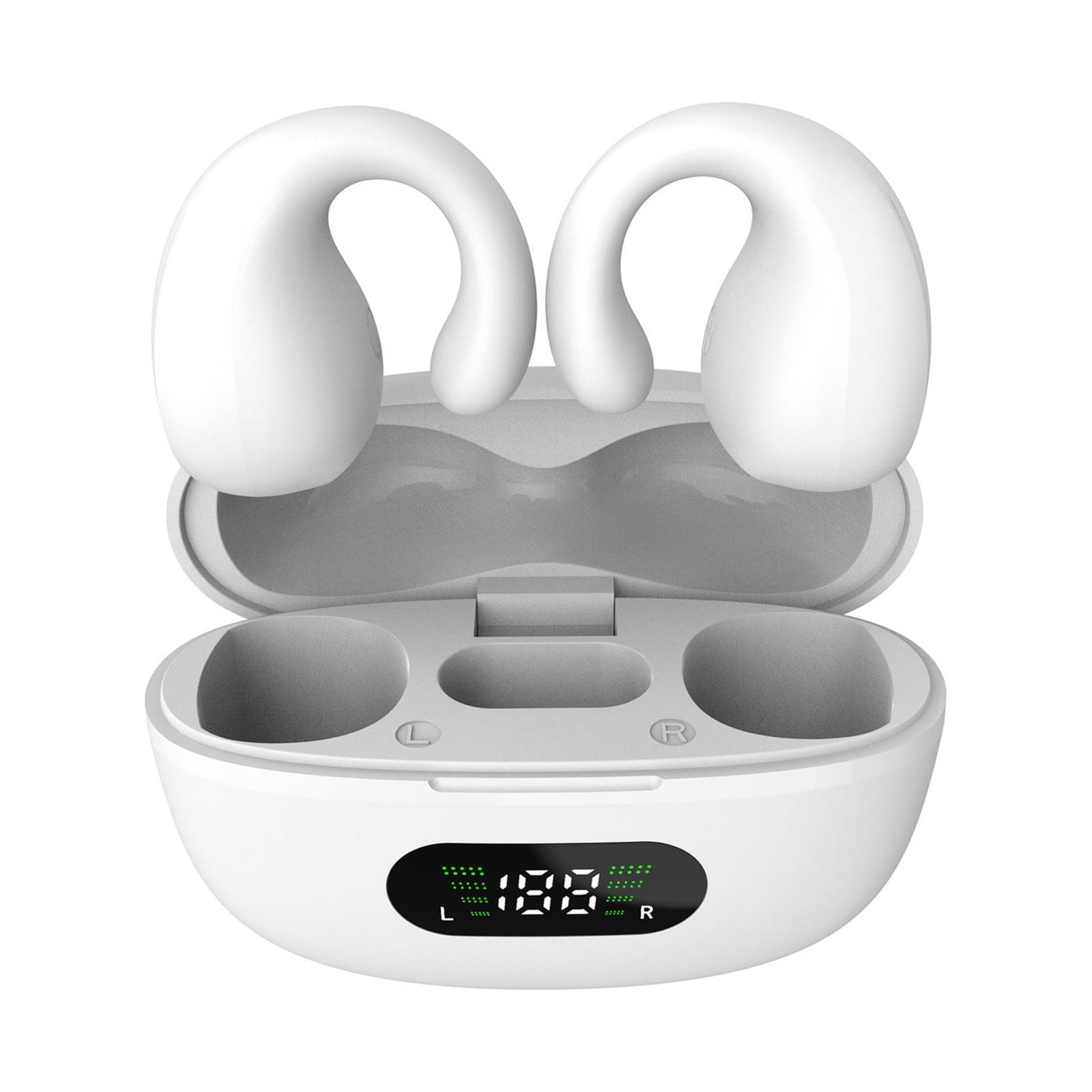 Birdeem Headphones Wireless Bluetooth, Wireless Earbuds Bluetooth, Bluetooth Headphones 5.3 Wireless Earbuds Breathing Lamp Noise Reduction Sports Earphones Microphone Stereo Headset