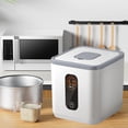 thumbnail image 1 of LSLJS Protection contre les Marées Seau à Riz Scellé Boîte de Rangement Alimentaire pour la Maison Bocal de Rangement pour Riz Couvercle à Pression Conception Résistant aux Hautes Températures Peut Contenir 5 kg de Riz, Seaux à Riz, 1 of 9