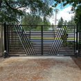 thumbnail image 4 of ALEKO Solar Powered Kit Swing Gate Operator for Dual Gates up to 1760 lb, 4 of 14