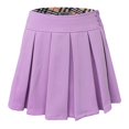 thumbnail image 1 of Bienzoe Jupe Cassis d'Uniforme Scolaire pour Fille, Extensible, Plissée, Taille Ajustable 10, 1 of 2