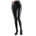 thumbnail image 1 of Ultra Thin Transparent Shiny Crotch Dance Yoga Pants Large, 1 of 5