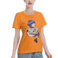 thumbnail image 2 of T-Shirt Basique à Manches Courtes pour Femmes Naruto Hinata, 2 of 6