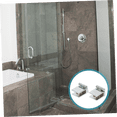 thumbnail image 3 of Milisten 2Pcs Display Cabinet Hinge Zinc Alloy Silver Smooth Opening Wine Cabinets, 3 of 8