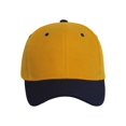 thumbnail image 2 of Casquette de Baseball Bicolore Ajustable, Jaune Marine, 2 of 2