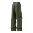 thumbnail image 3 of Pantalon Décontracté pour Hommes, Coupe Ample, Jambe Droite, Design pour Confort et Style Moderne, 3 of 4