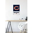 thumbnail image 4 of NFL Chicago Bears - Logo 21 Wall Poster, 22.375" x 34" Framed, 4 of 4