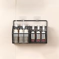 thumbnail image 1 of Birdeem Wall Mounted Spice Rack Organizer,No Punch Hanging Basket for Kitchen Storage,Garlic Ginger Basket with Multiple Compartments and Space Saving Design,Dimensions 14.2 X 5.9 X 3.1 Inches, 1 of 9