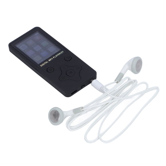 Lecteur MP3 64 Go, Écran 1,8 Pouces Lecteur de Musique MP3 MP4 Portable Sans Perte Lecteur de Musique Prenant en Charge la Radio FM, Livre Numérique, Enregistreur Vocal, Lecteur de Musique pour Enfants Sportifs, Écouteurs Inclus