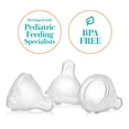 thumbnail image 4 of Evenflo Feeding Balance + Standard Neck BPA-Free Silicone Slow Flow Baby Bottle Nipples, 4 of 7