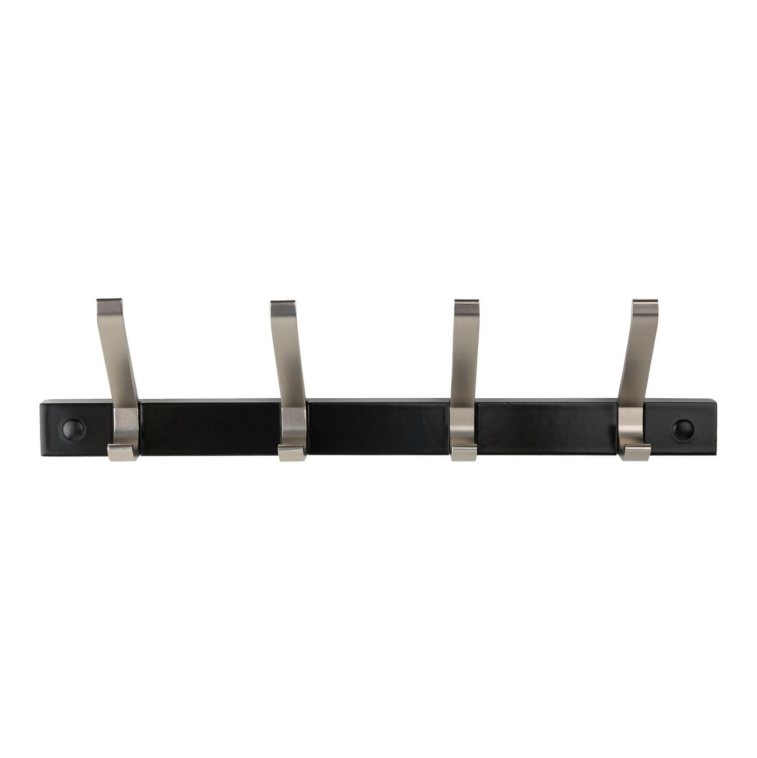 Era Modern 4 Hook Rail Black