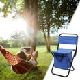 thumbnail image 1 of Yhmxh Camping Essentials Camping Gear Fishing Chair With Storage Bag ,Outdoor Folding Chair Compact Fishing Stool Portable Camping Stool Backpack Chair With Cloth For Beach/Outing /Family, 1 of 8