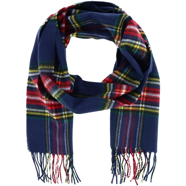 David & Young Foulard d'Hiver Douce à Carreaux
