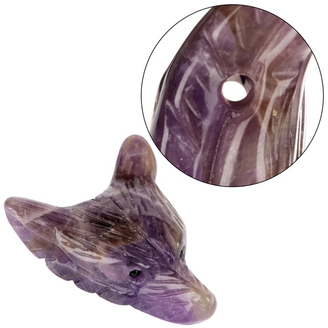 Pendentif, Ensemble de Bijoux, Statue Tête de Loup pour Décoration Femmes