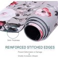 thumbnail image 4 of Extended Gaming Mouse Pad, 35.5x15.75" Non-Slip Oversized Desk Pad Mousepad with Stitched Edges Waterproof Keyboard Mouse Mat Desk Protector for Game, Office and Home, Gray Rose, 4 of 5