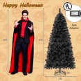thumbnail image 3 of Costway 6 FT Artificial Halloween Tree with Bendable Top Section 726 Branch Tips 260 Lights, 3 of 10