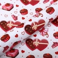 thumbnail image 2 of Amzcrzy Gift Bags Heart Shaped Packaging Paper Heart Shape Printed Wrapping Paper Valentine'S Day Gift Box Wrapping Paper Holiday Gift Wrapping Paper Valentine'S Day Gift Wrapping, 2 of 6
