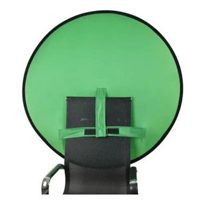 Jiarry Webcam Portable fond écran vert pour la vidéoconférence 142cm/4.65ft double-câble vert/bleu