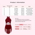 thumbnail image 5 of inhzoy Robe de Patinage Artistique pour Filles Sans Manches Ballet Lyrique Contemporaine Robe de Danse Tenue de Danse Bleu 16, 5 of 5