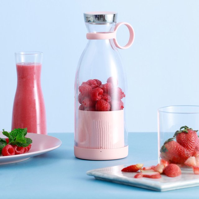 Battery Powered USB Blender,Mini Blender Electric Battery Small Blender Mini Blender Meticulously Designed