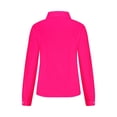 thumbnail image 4 of Besolor Button Down Shirts for Women Solid Color Long Sleeve Colared Tops Loose Office Blouses for Casual Work, 4 of 5
