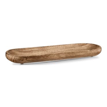 Bouclair Natural Decorative Mango Wood Plate