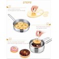 thumbnail image 3 of Donut Cutters, Multifunctional Household Doughnut Cutting Molds, 3 of 4