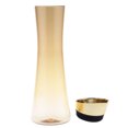 thumbnail image 4 of serony Water Juice Milk Drinks Glass Iced Tea Beverage Pitcher Jug 1L Golden, 4 of 9