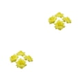 thumbnail image 1 of Decodeary 50pieces Low Maintenance Soft Texture Fabric For Albums And Decorations Realistic Appearance Fiber Wide Application Yellow 4.5cm 2Set, 1 of 6
