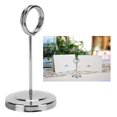 thumbnail image 2 of Zyyini Porte-Photo, Porte-Numéro de Table, Porte-Numéro de Table en Acier Inoxydable Durable Fade Résistant Léger Clip Photo pour Restaurant d'Hôtel, 2 of 8