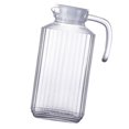 thumbnail image 3 of 61 Ounces Pitcher with Lid and Spout - High Heat Resistance& Lightweight Striped kettle 1800ml, 3 of 8