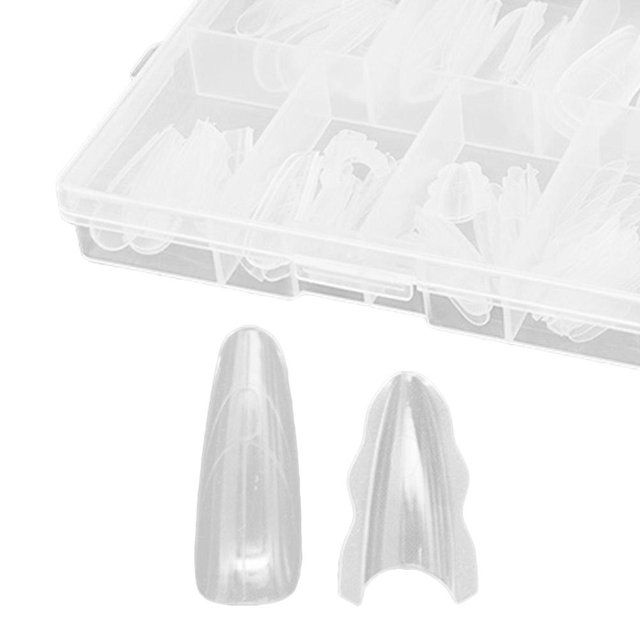 SharkTRUE Moule à Ongles Sandwich Réutilisable Innovant : Fini Rapide, Facile et Transparent pour des Résultats de Qualité Salon