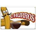 thumbnail image 1 of SignMission B-60 Churros Bannière 36 x 60 Po - Churros, 1 of 1