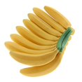 thumbnail image 4 of 15pc/set Realistic Artificial Fruit Fake Bananas for Display High Simulation, 4 of 9