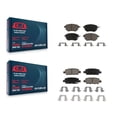 thumbnail image 1 of CMX Front Rear Ceramic Brake Pads Kit for Car Nissan Murano Altima Maxima INFINITI FX35 FX45 KCX-100254, 1 of 9