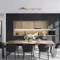 thumbnail image 3 of 29" 4-Light Matte Brass Slim Profile Track Lighting, 3 of 8