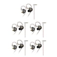 thumbnail image 1 of QualitChoice AK6 PLUS Écouteurs Filaires Oreillette à Réduction de Bruit Casque avec Embouts Noirs Sans Micro 5 Ensembles, 1 of 6