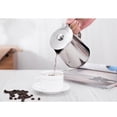 thumbnail image 2 of Stainless Steel Coffee Milk Frothing Jug Bar 350ml with Lid, 2 of 8