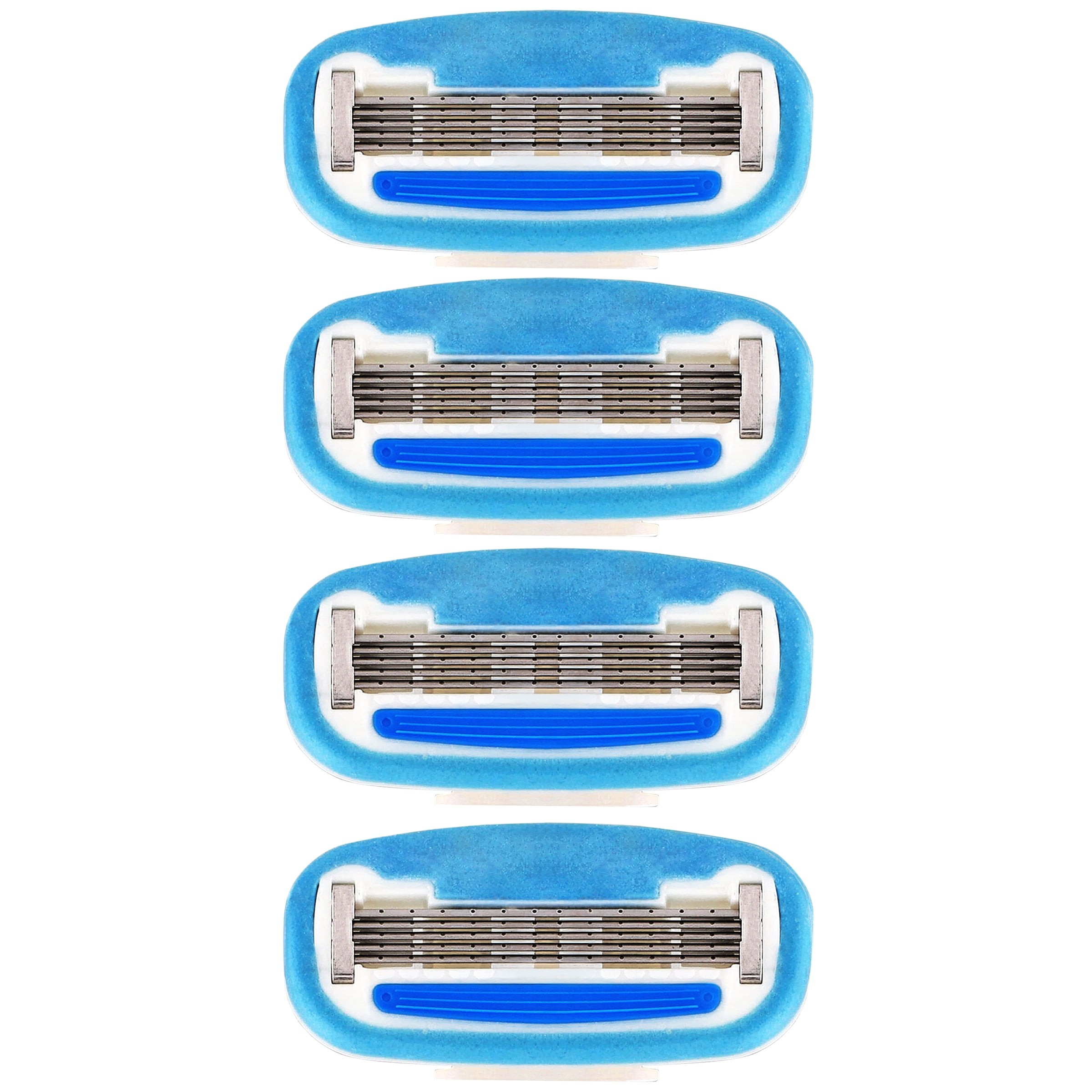Equate Cartouches de Rasoir à 5 Lames pour Femmes, Peau Sensible