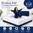 thumbnail image 2 of Coremaster Waterproof Mattress Protector Bed Bug Cover Full, 2 of 7