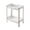 White#7798, variant on Floor Standing Kitchen Storage Rack | 4-Layer Mobile Organizer for Bathroom, Vegetables & Cosmetics | Space-Saving Plastic Shelving Unit | 1 Rack, Size L