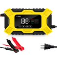 thumbnail image 1 of Bgsha 12V 24V Smart Automatic Car Battery Charger Jump Starter Pulse Repair 6A AGM/GEL, 1 of 10