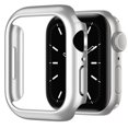 thumbnail image 1 of Recoppa Compatible pour Apple Watch Case 45mm Series 7, Étui Pare-Chocs Rigide Ultra Mince Antichoc en PC, Bord Tout Autour, Étui de Protection Cadre [Sans Protecteur d'Écran] pour Accessoires iWatch, Argent, 1 of 7