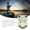 thumbnail image 1 of mmirethe Box Sealed Plastic Durable Reel Hooks Lure Baits Boxes Multifunctional Organizer Case BaitContainer Tools Equipment S Yellow, 1 of 8