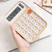 EGNMCR Home Office Furniture Power Calculator High Aesthetics Value Portable Solar Computer Designed For Student Finance And Office Use Plastics Solar Calculator