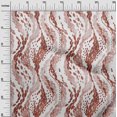 thumbnail image 3 of oneOone Cotton Flex Brown Fabric Abstract Sewing Material Print Fabric By The Yard 40 Inch Wide, 3 of 4