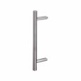 thumbnail image 1 of Door Pull Handle Round Offset 18" Single Side Stainless Steel, 1 of 2