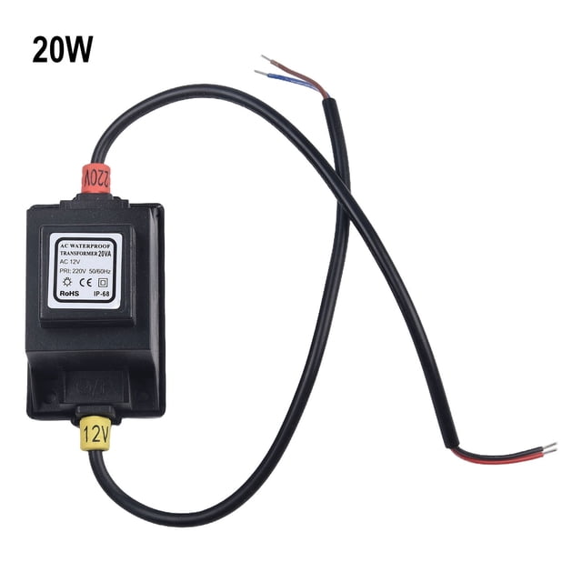 Haute Qualité 12 V CA/CA DEL Transforfor Mer Alimentation Extérieure Étanche Ip67 Résine Conductrice de Chaleur Résine Époxy
