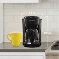 thumbnail image 3 of BLACK+DECKER Cafetière 5 Tasses, Noir, DCM600B, 3 of 8