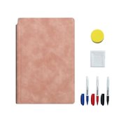 TopLLC Smart Reusable Leather Notebook With Three Pens Wiping Cloth And Eraser 1ml laptop laptop